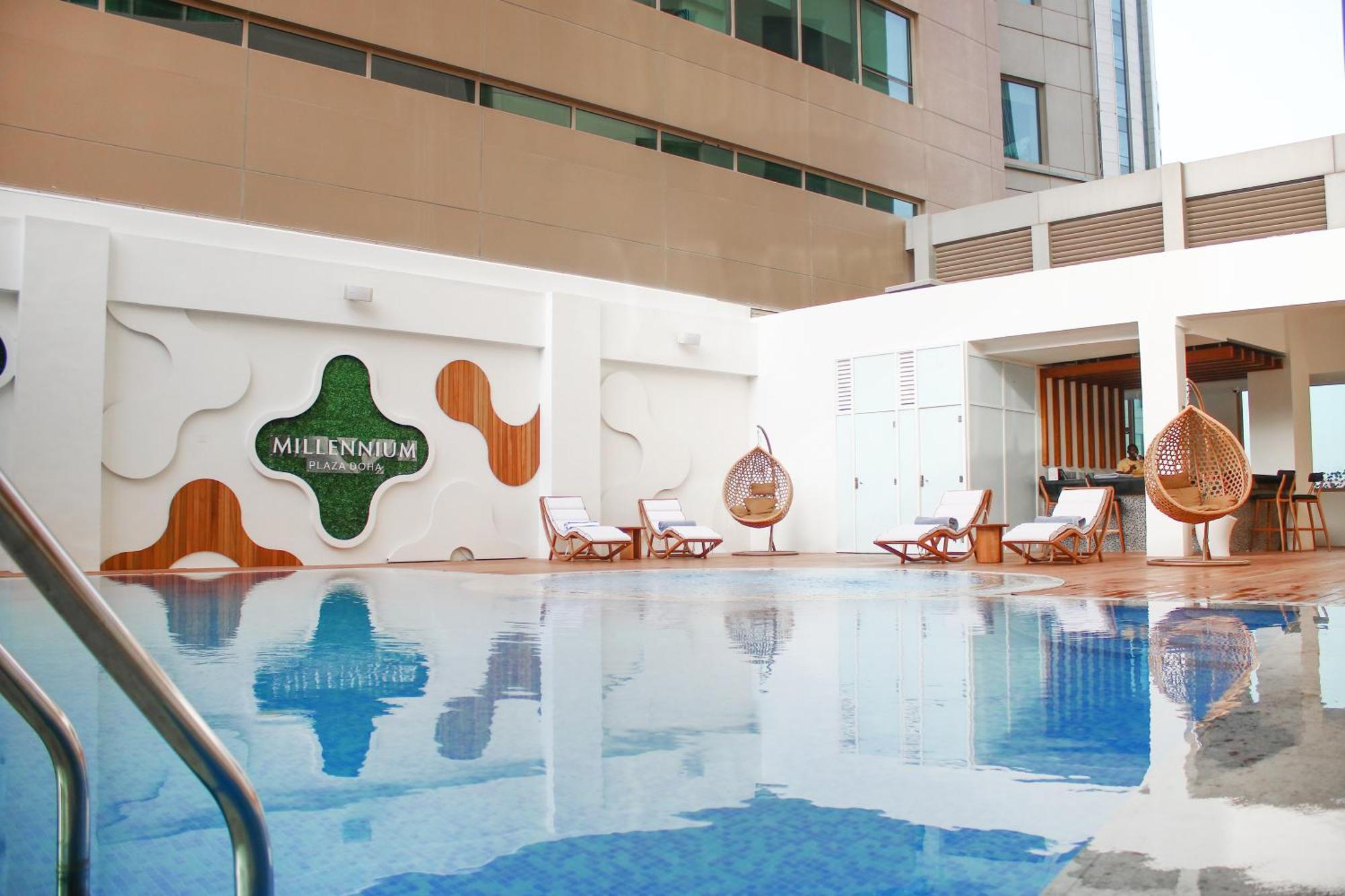 Millennium Plaza Doha Hotel Exterior photo Millennium Hilton Yangon